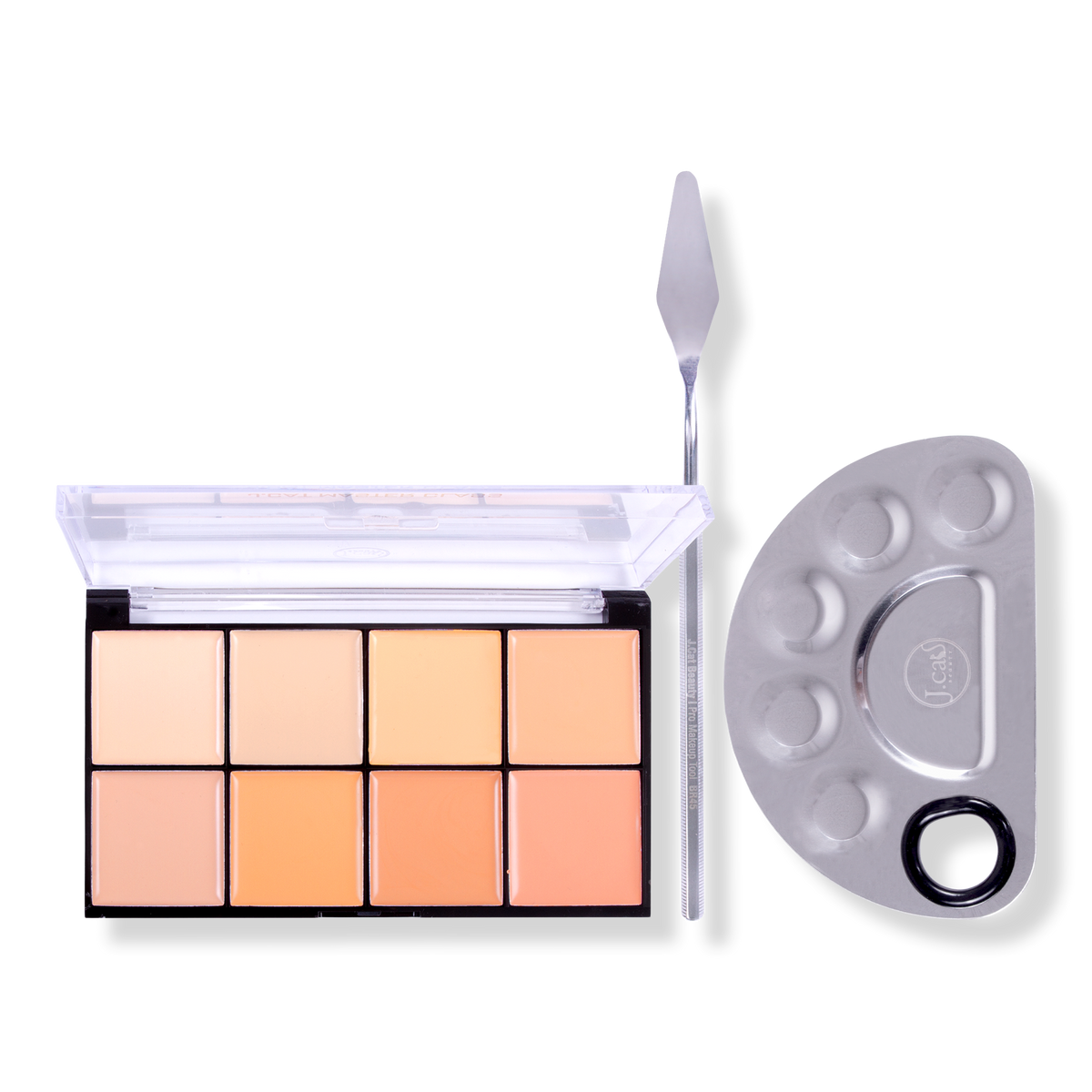 J.Cat Beauty Master Class Face/FX Color Palette & Tool Kit, Light/Medium