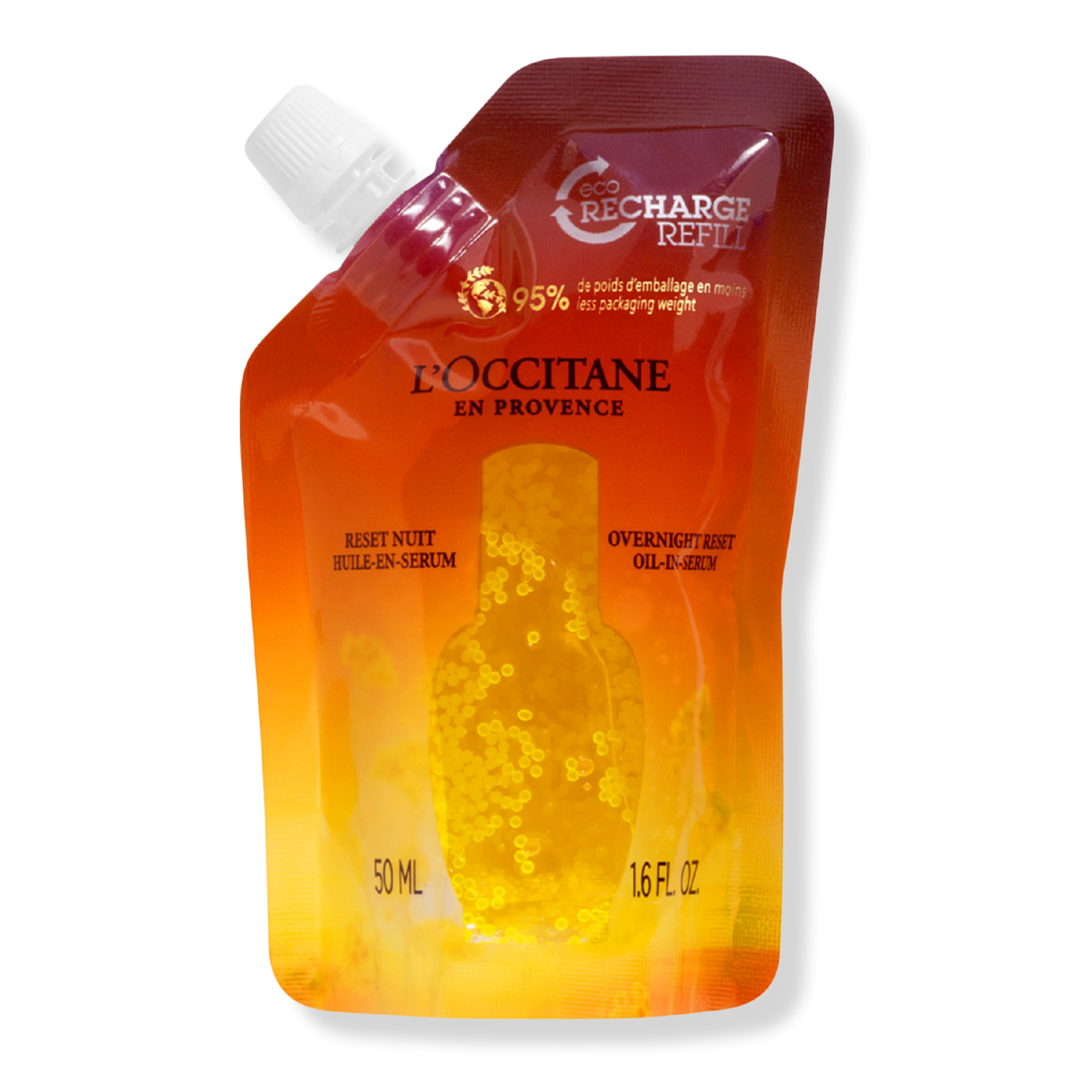 L'Occitane Immortelle Reset Overnight Oil-in-Serum EcoRefill, 1.6 oz