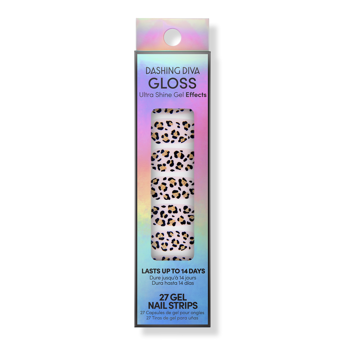 Dashing Diva Golden Cheetah GLOSS Ultra Shine Gel Effects