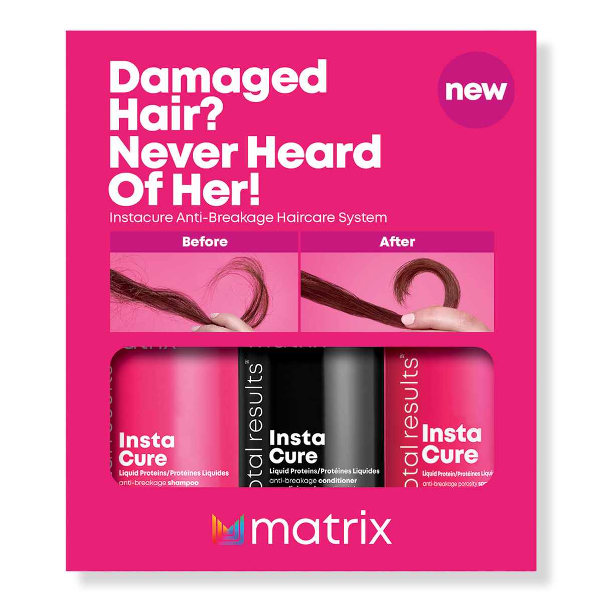 Matrix Total Results Instacure Travel Set for Damaged Hair, 1 ea