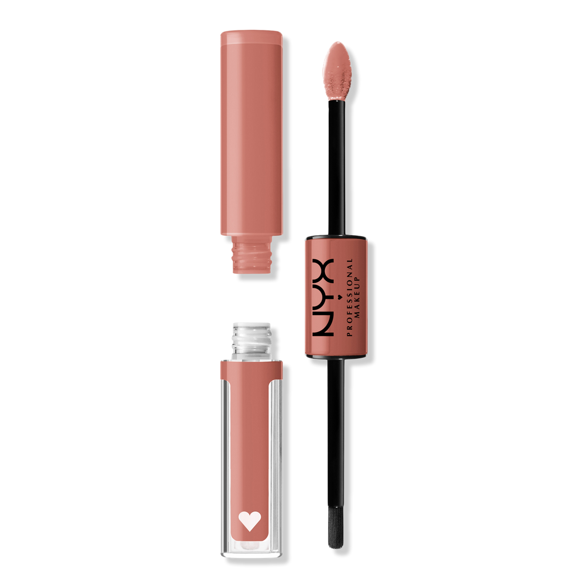 NYX Professional Makeup Shine Loud Vegan High Shine Long-Lasting Liquid Lipstick, Darling Damsel, 0.22 oz