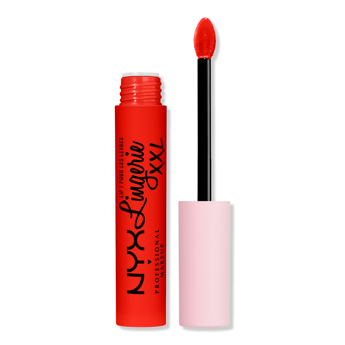 NYX Professional Makeup Lip Lingerie XXL Long-Lasting Matte Liquid Lipstick, On Fuego, 0.13 oz