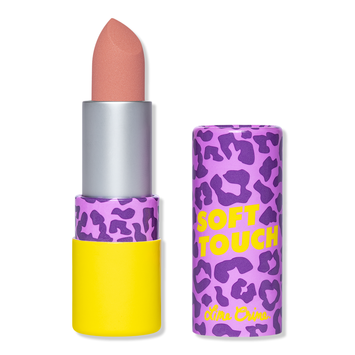 Lime Crime Soft Touch Lipstick, Stellar Pink, 0.14 oz