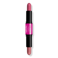 NYX Professional Makeup Wonder Stick Cream Blush Contour Stick, Light Peach + Baby Pink, 0.28 oz