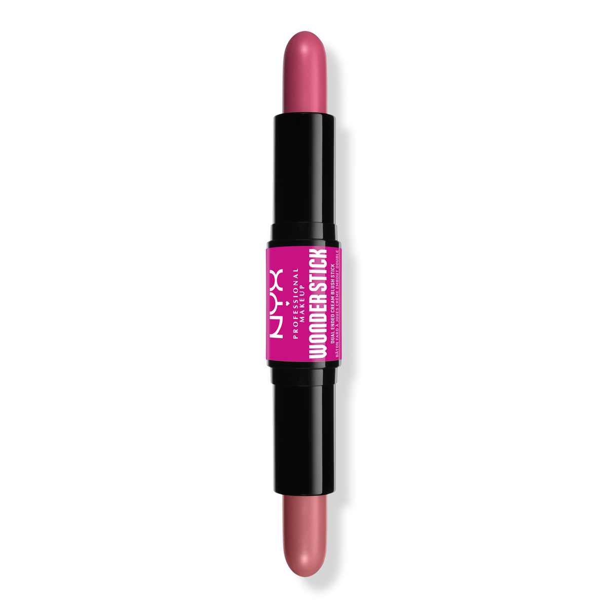 NYX Professional Makeup Wonder Stick Cream Blush Contour Stick, Light Peach + Baby Pink, 0.28 oz