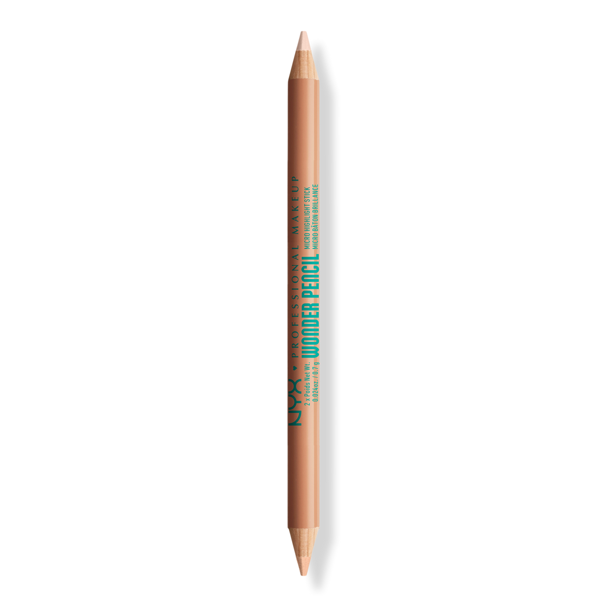 NYX Professional Makeup Wonder Pencil Multi-Use Micro Highlighting Duo Pencil, Light, 0.024 oz