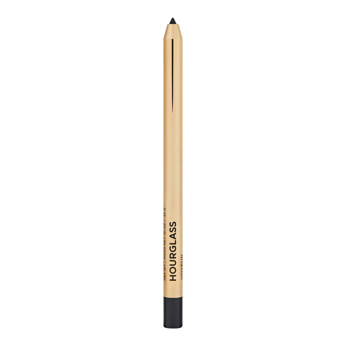 HOURGLASS Voyeur Waterproof Gel Eyeliner, Obsidian, 0.01 oz