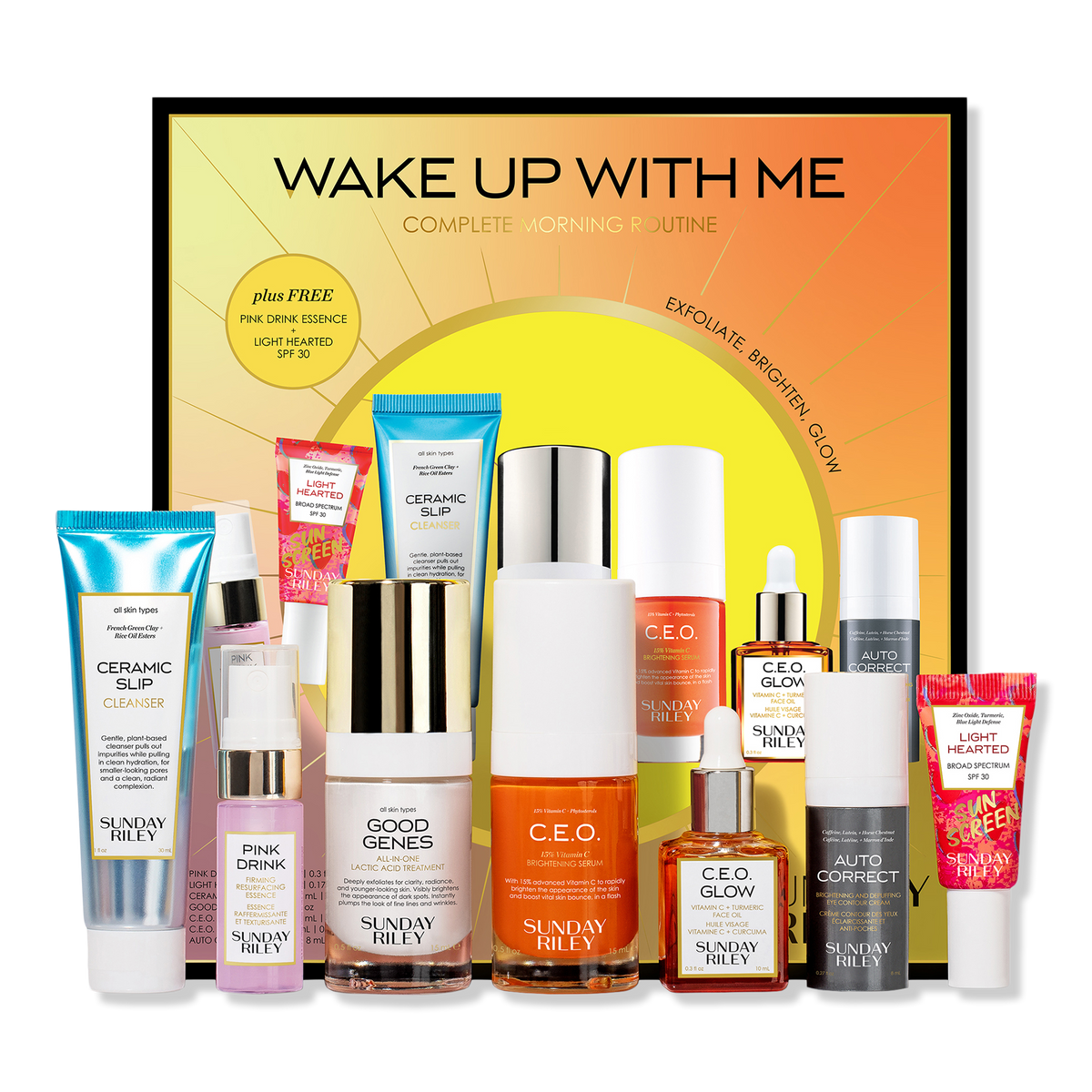 SUNDAY RILEY Wake Up With Me Complete Brightening Morning Routine