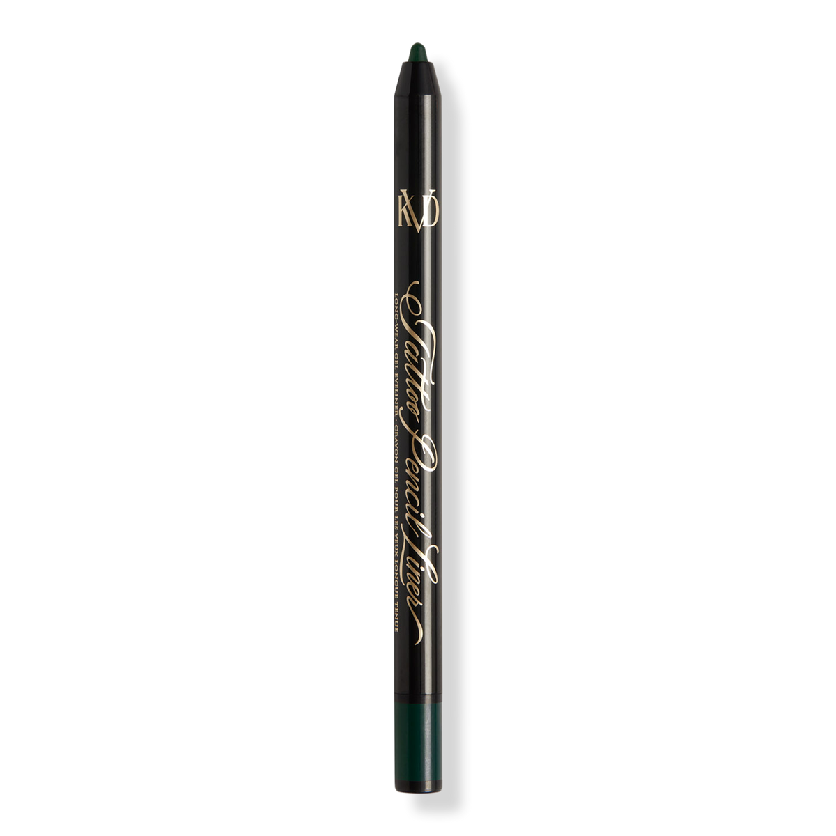 KVD Beauty Tattoo Pencil Liner Waterproof Long-Wear Gel Eyeliner, Verdetta, 0.0176 oz