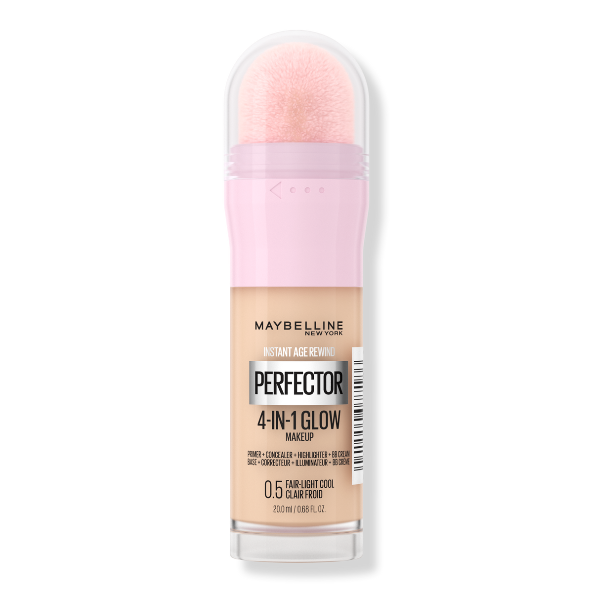 Maybelline Instant Age Rewind Instant Perfector 4-In-1 Glow Makeup, 0.5 Fair-Light Cool, 0.68 oz