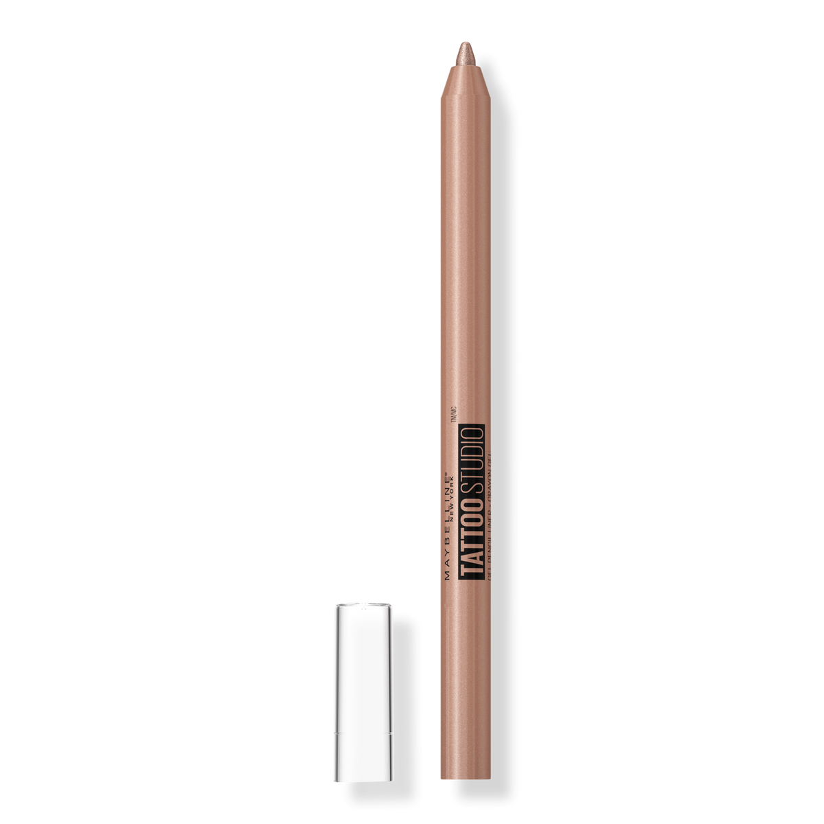 Maybelline TattooStudio Gel Pencil Eyeliner, Rose Quartz, 0.04 oz