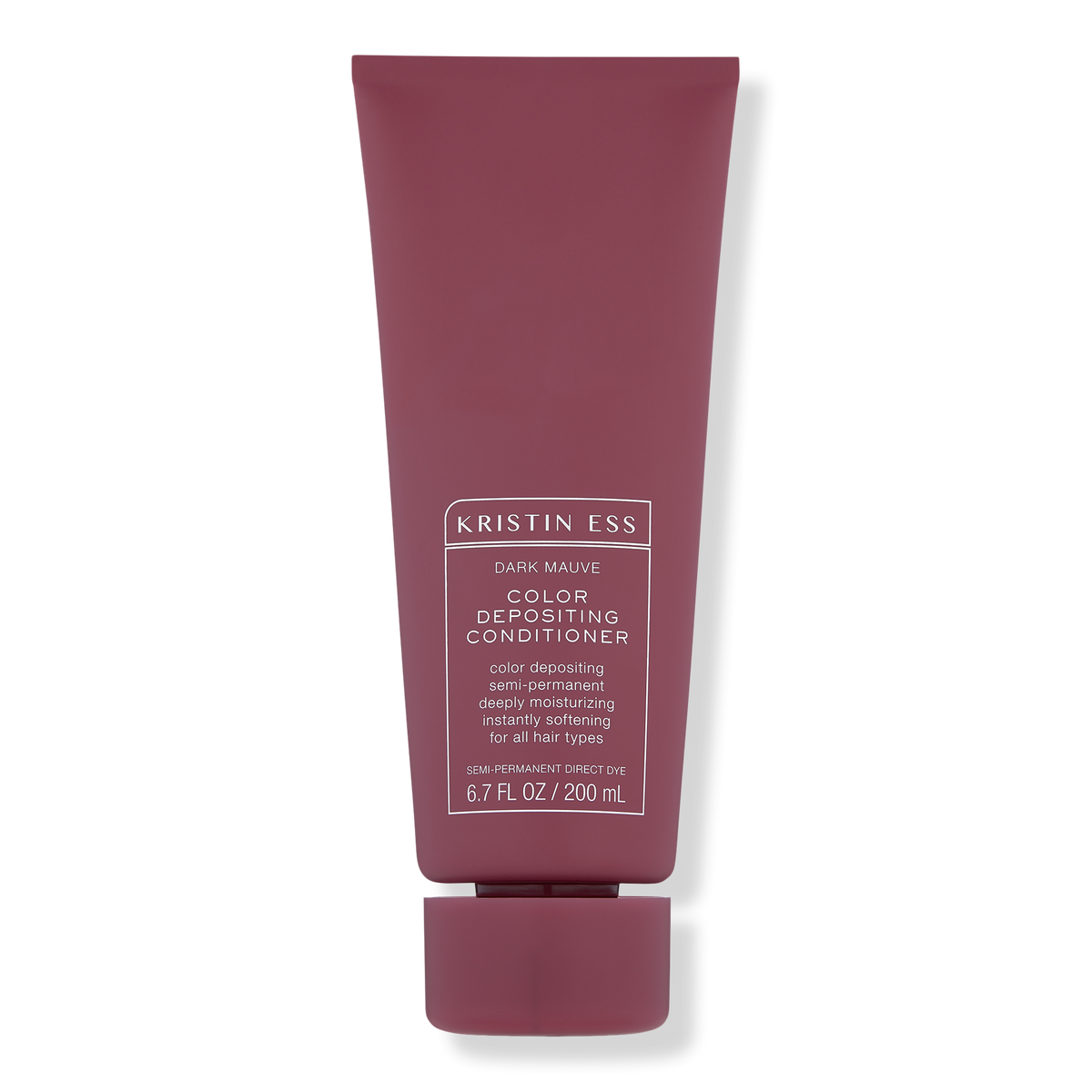 KRISTIN ESS HAIR Color Depositing Conditioner, Dark Mauve, 6.7 oz
