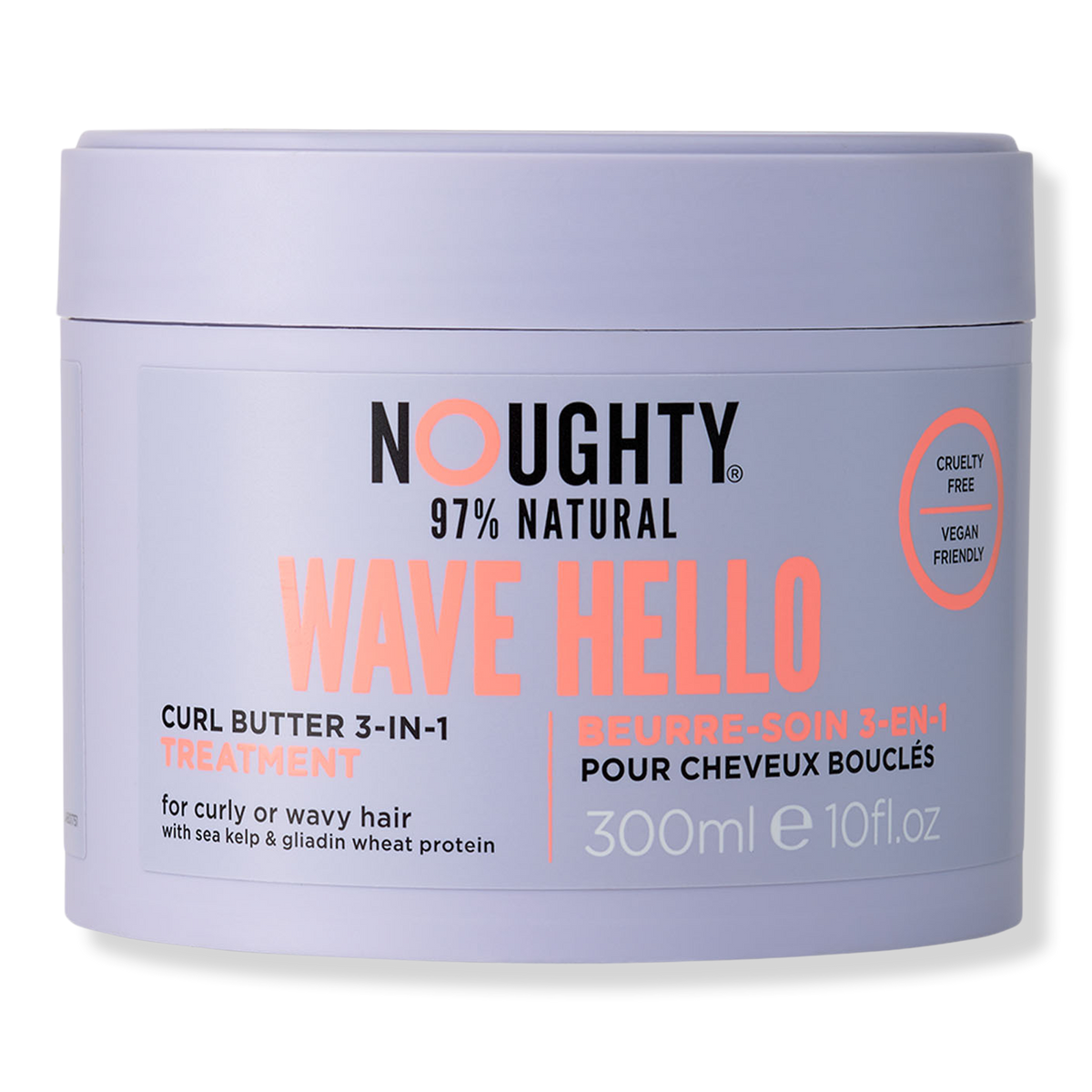 Noughty Wave Hello 3-in-1 Curl Butter Treatment Mask, 10 oz