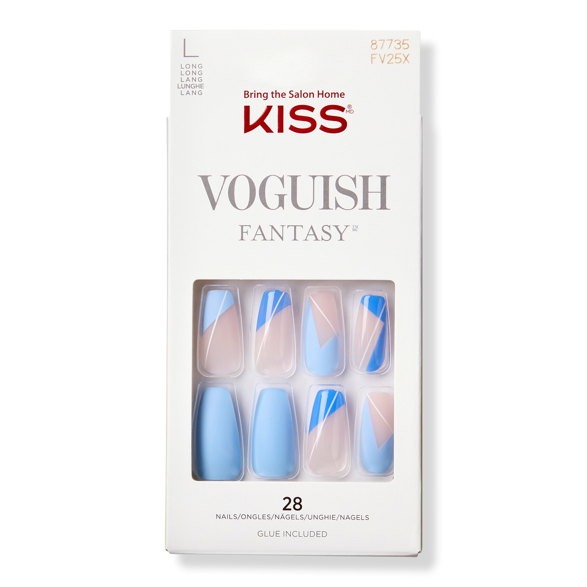 Kiss Paradise Voguish Fantasy Ready-To-Wear Fake Nails