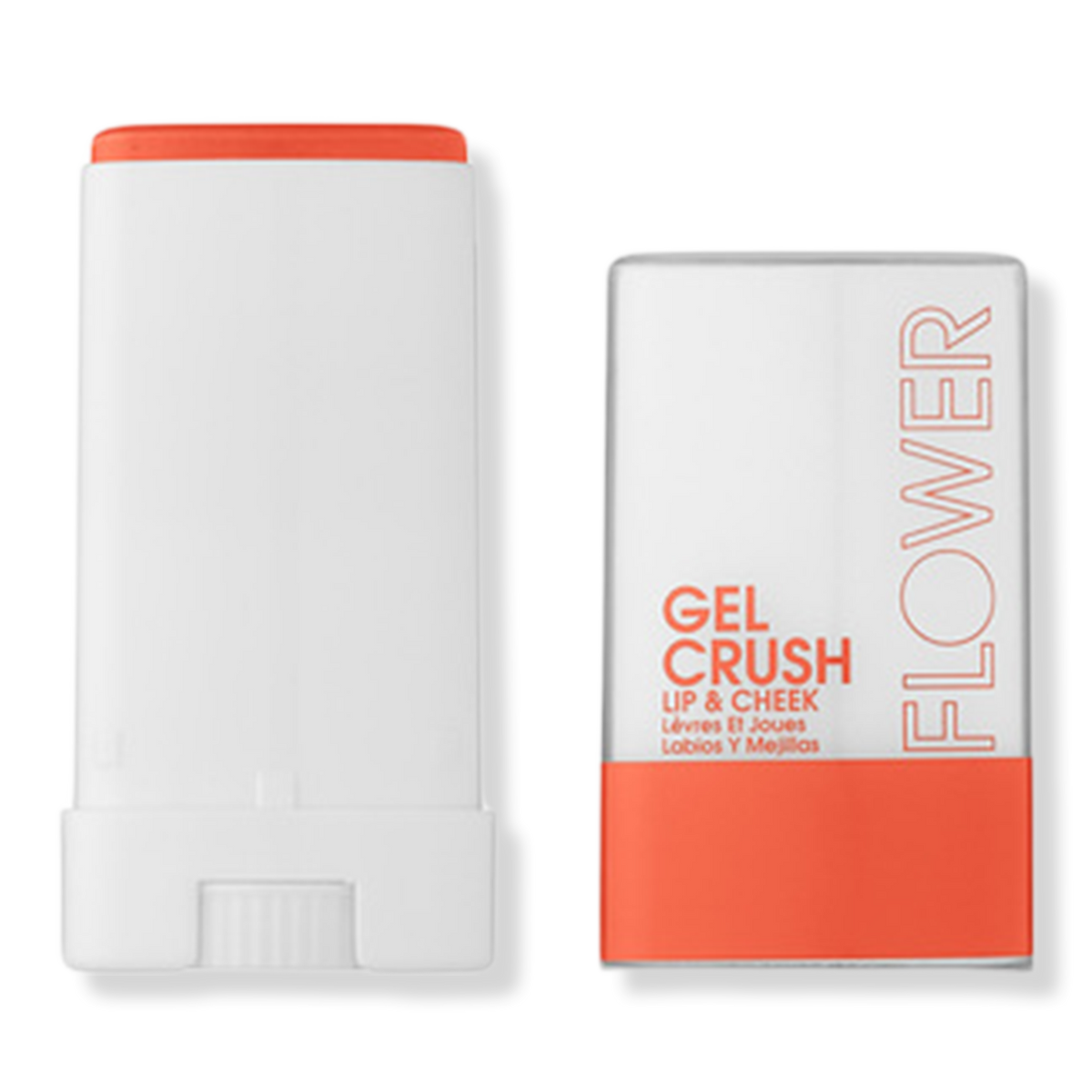 FLOWER Beauty Lip And Cheek Gel Crush, Citrus Crush, 0.33 oz