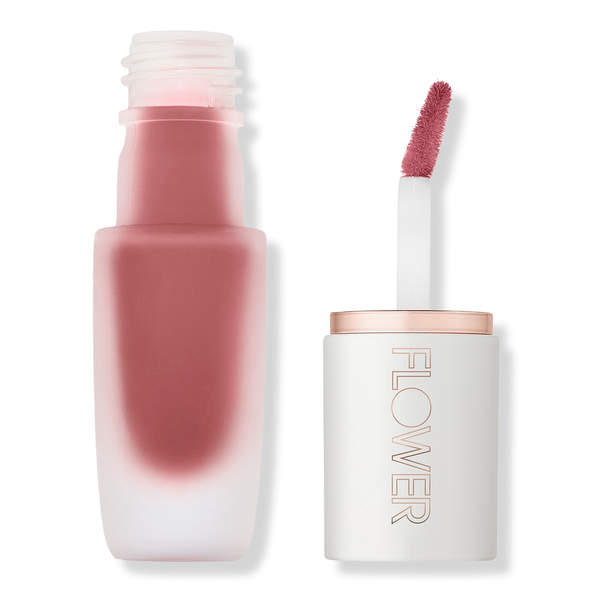 FLOWER Beauty Perfect Pout Soft Matte Lip Color, Blush, 0.18 oz