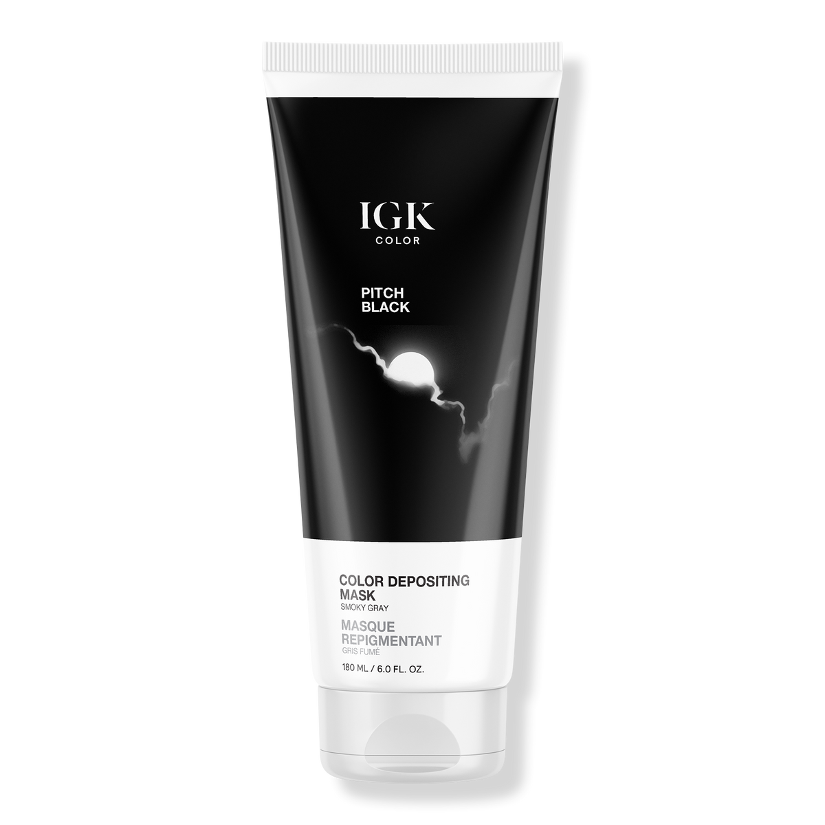 IGK Color Depositing Mask, Pitch Black, 6 oz