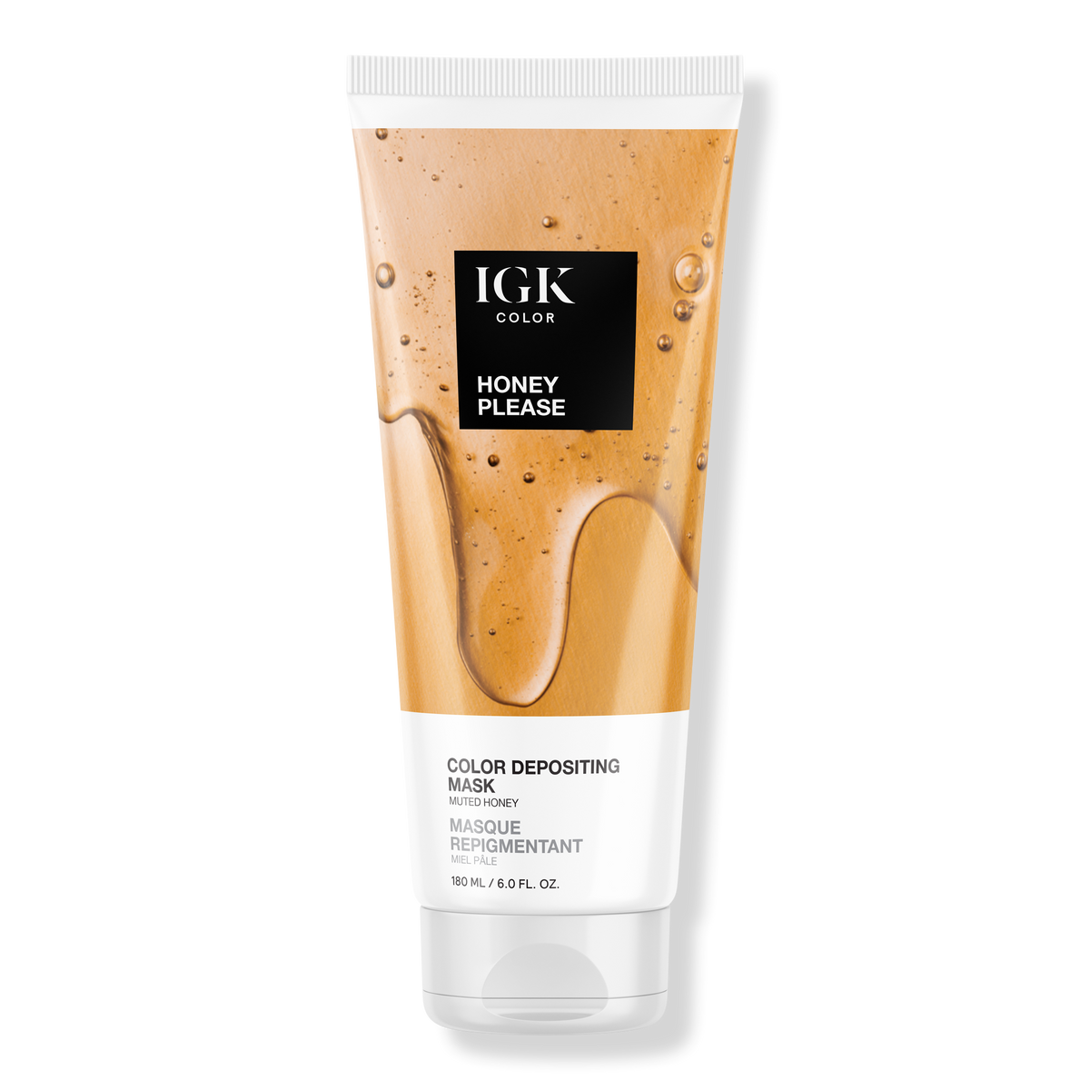 IGK Color Depositing Mask, Honey Please, 6 oz