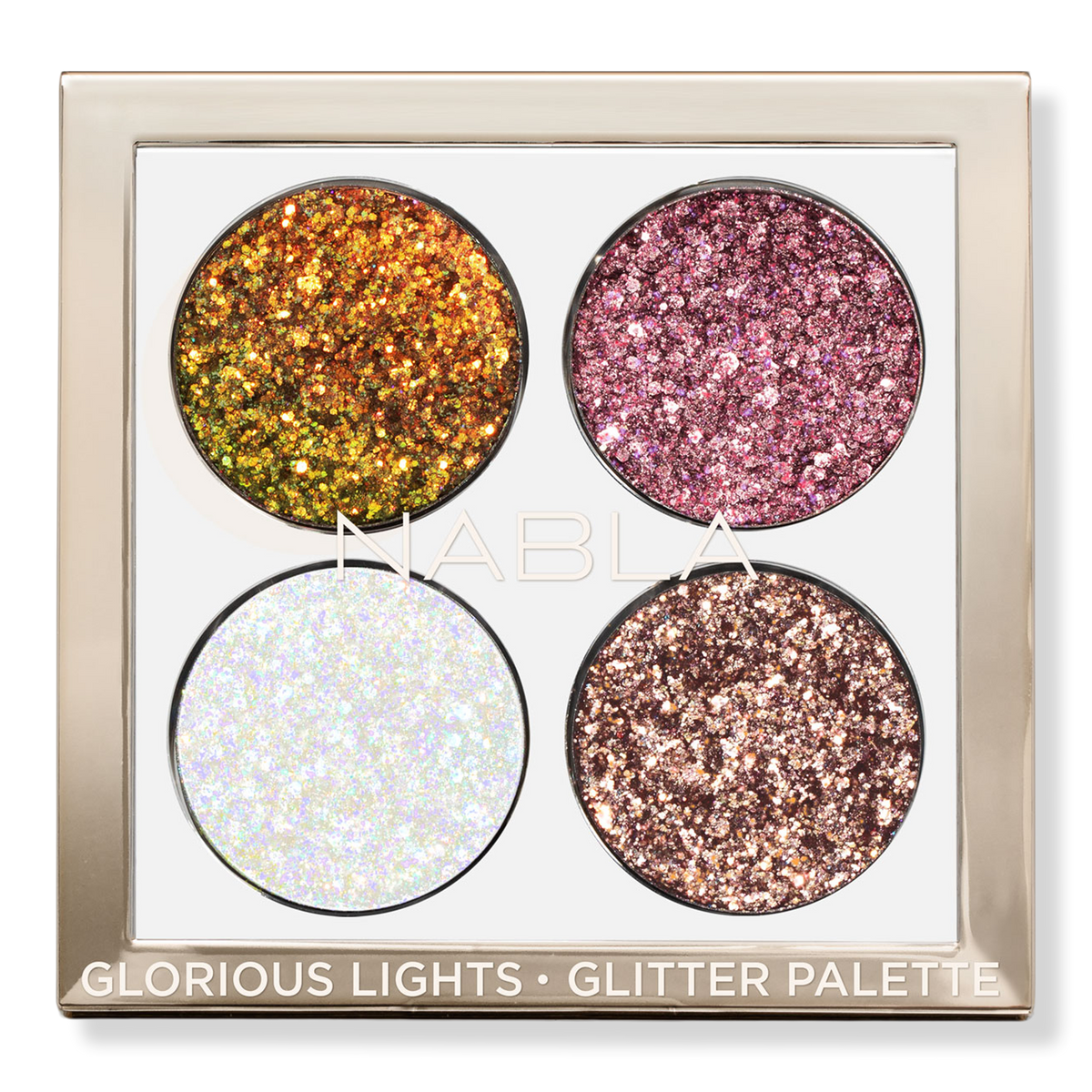NABLA Glorious Lights Glitter Palette, 1 ea