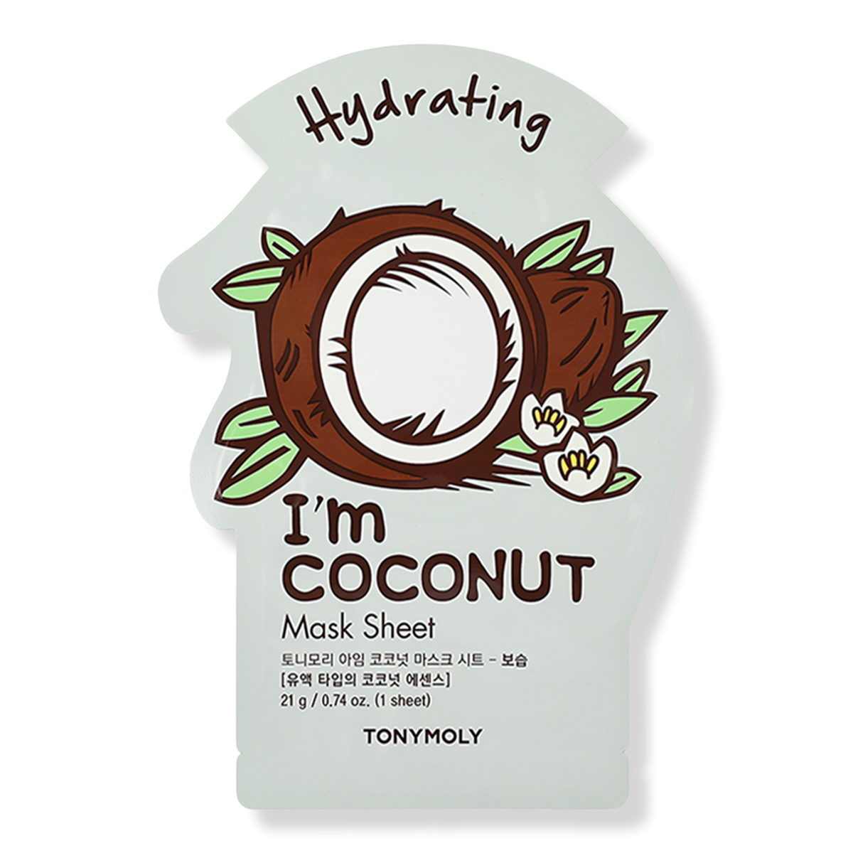 TONYMOLY I'm Coconut Hydrating Sheet Mask, 0.74 oz