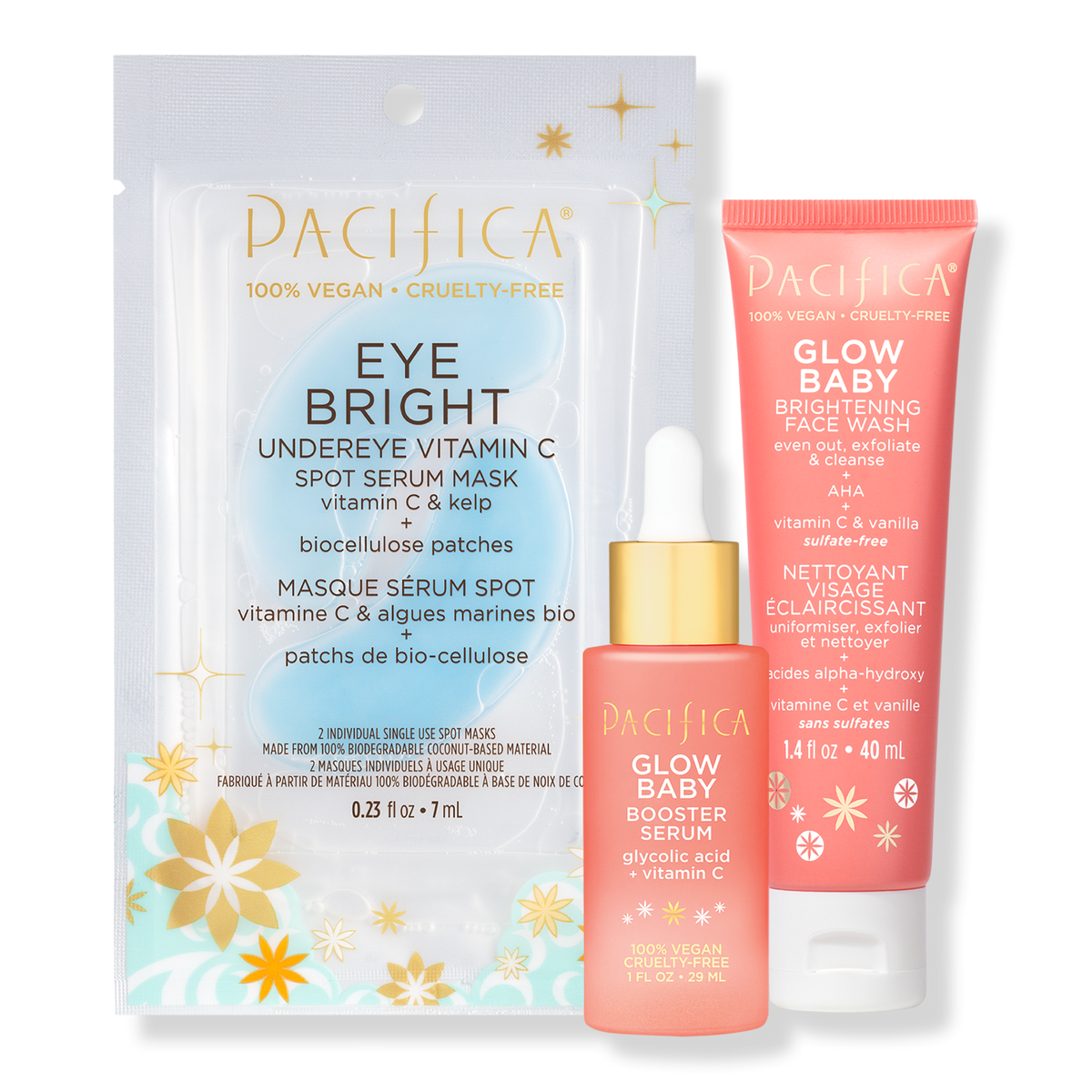 Pacifica Glow Baby Vitamin C Trial Kit