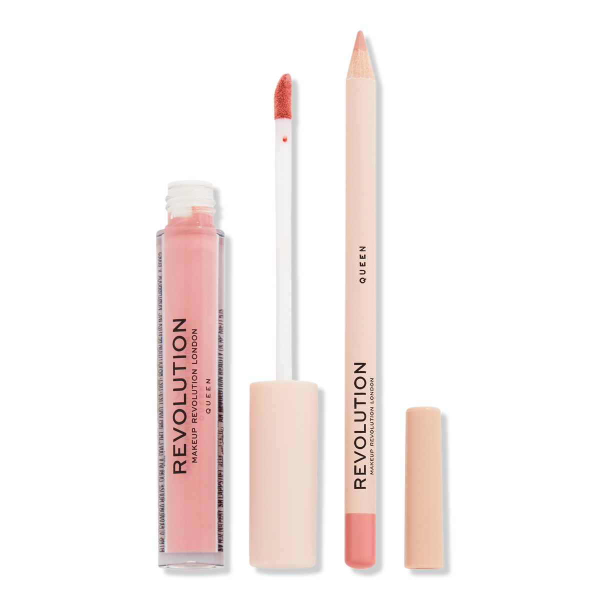 Makeup Revolution Lip Contour Kit, Queen, 0.13 oz