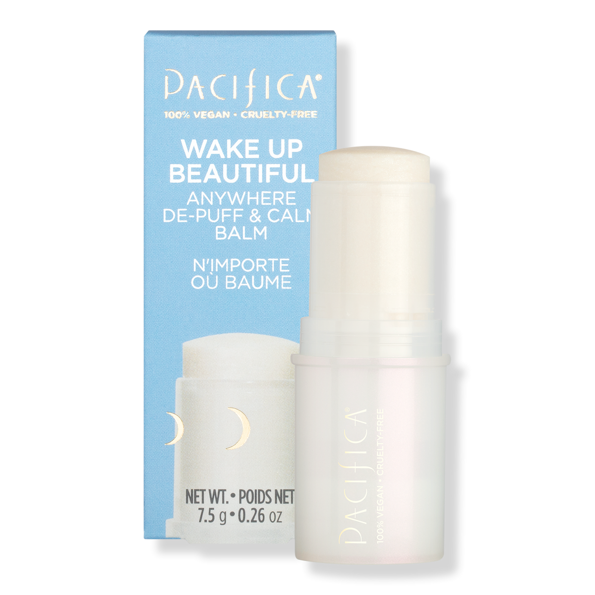 Pacifica Wake Up Beautiful Anywhere De-Puff & Calm Balm, 0.26 oz