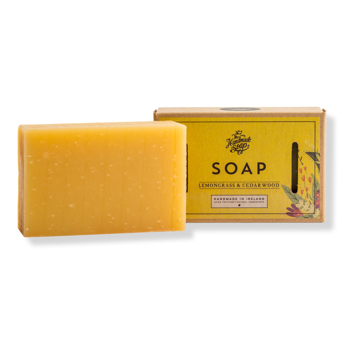 The Handmade Soap Co. Lemongrass & Cedarwood Soap Bar, 5.6 oz