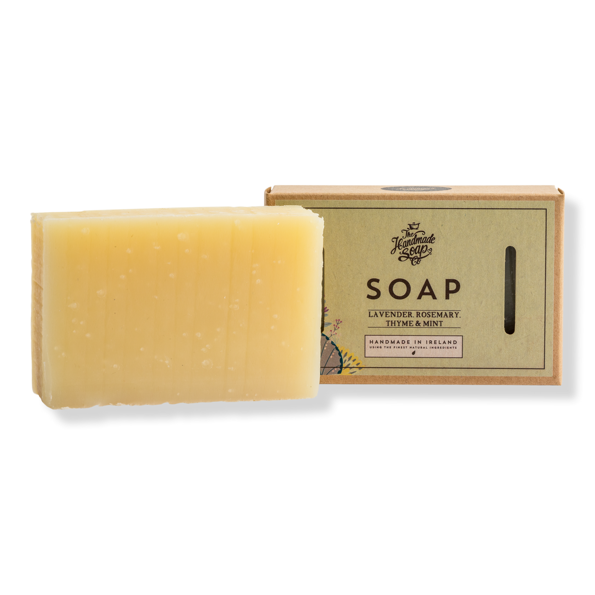 The Handmade Soap Co. Lavender, Rosemary, Thyme & Mint Soap Bar, 5.6 oz