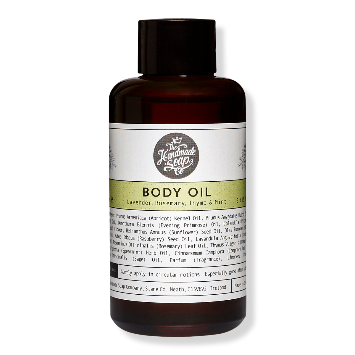 The Handmade Soap Co. Lavender, Rosemary Thyme & Mint Body Oil, 3.5 oz