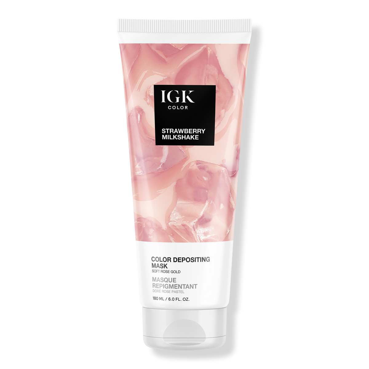 IGK Color Depositing Mask, Strawberry Milkshake, 6 oz