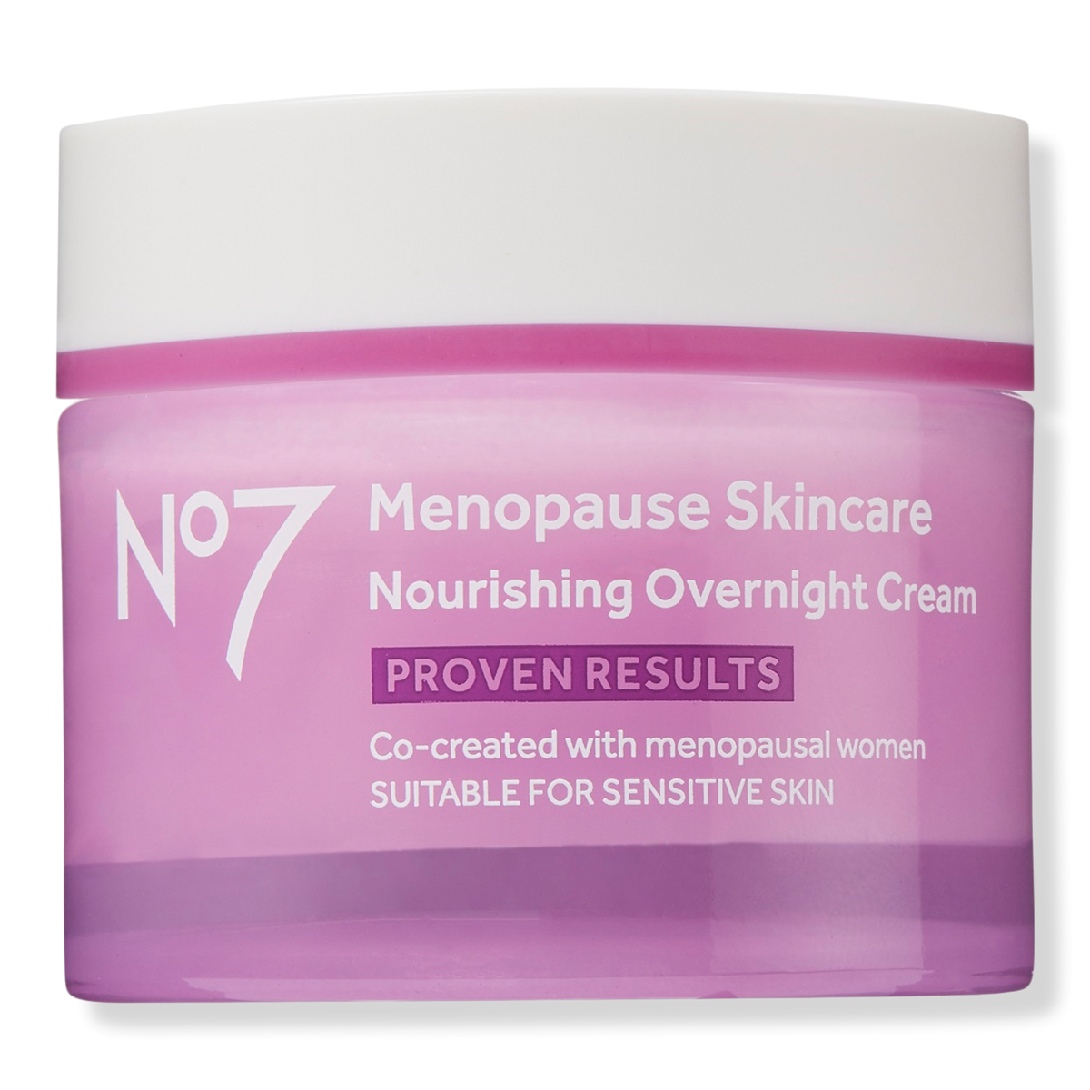 No7 Menopause Skincare Nourishing Overnight Cream, 1.69 oz