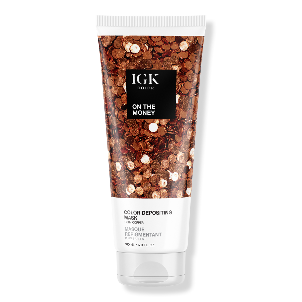 IGK Color Depositing Mask, On The Money, 6 oz