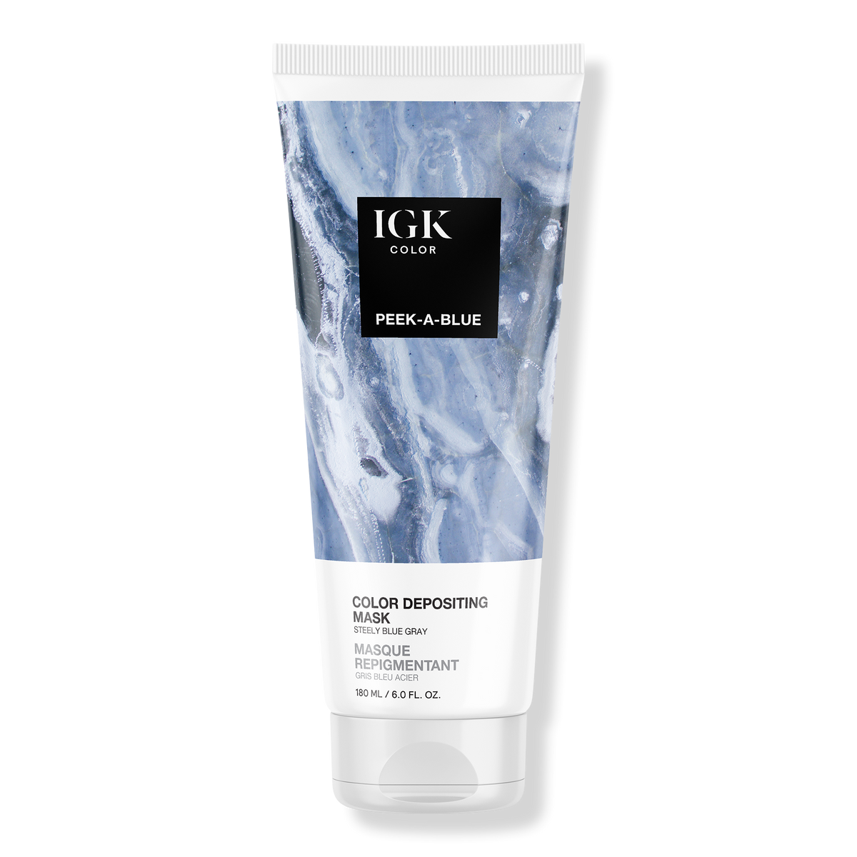 IGK Color Depositing Mask, Peek-A-Blue, 6 oz