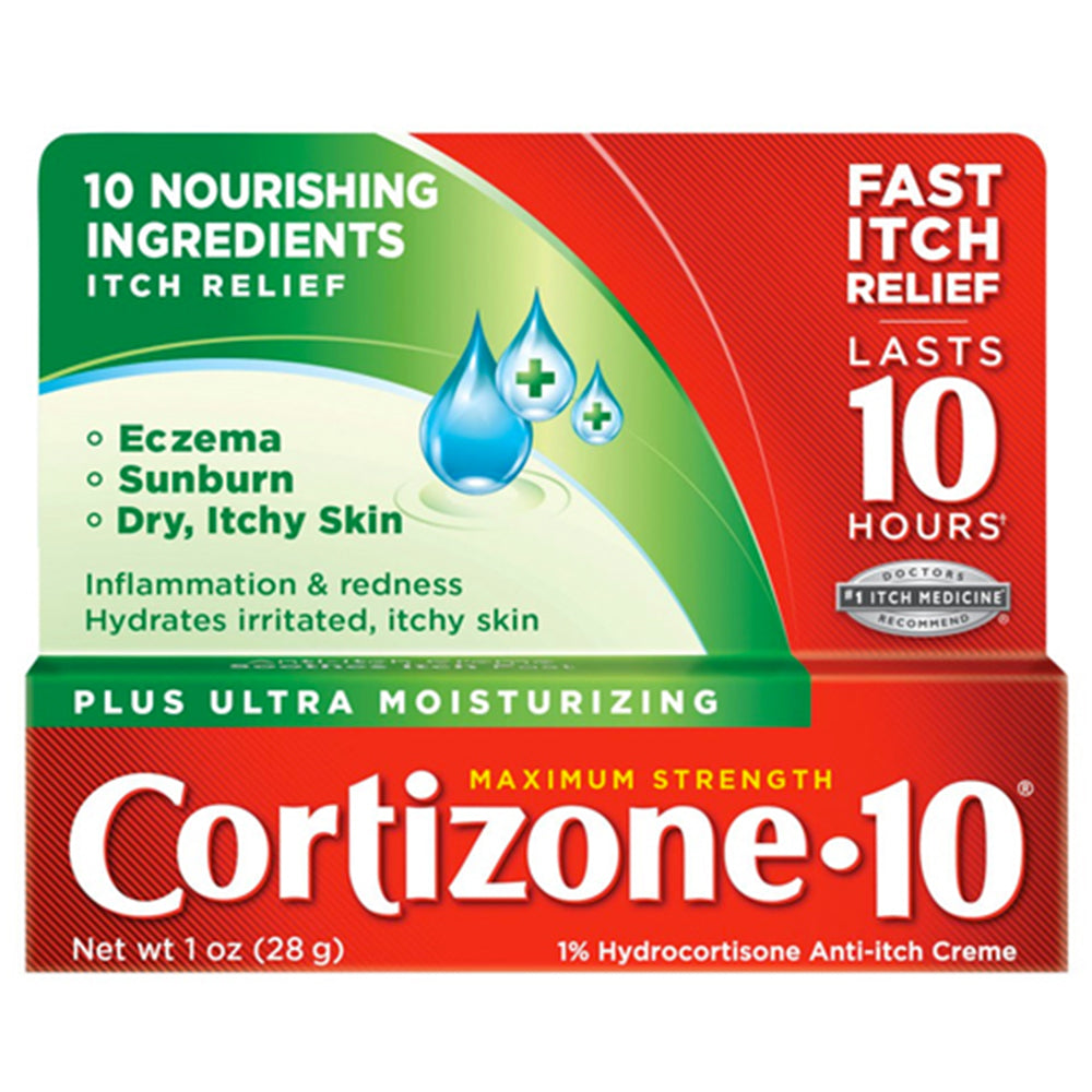 Cortizone 10 Plus Ultra Moisturizing Anti-Itch Creme, 1 oz
