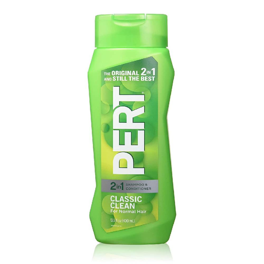 Pert Plus 2 in 1 Shampoo & Conditioner, Classic Clean, 13.5 oz
