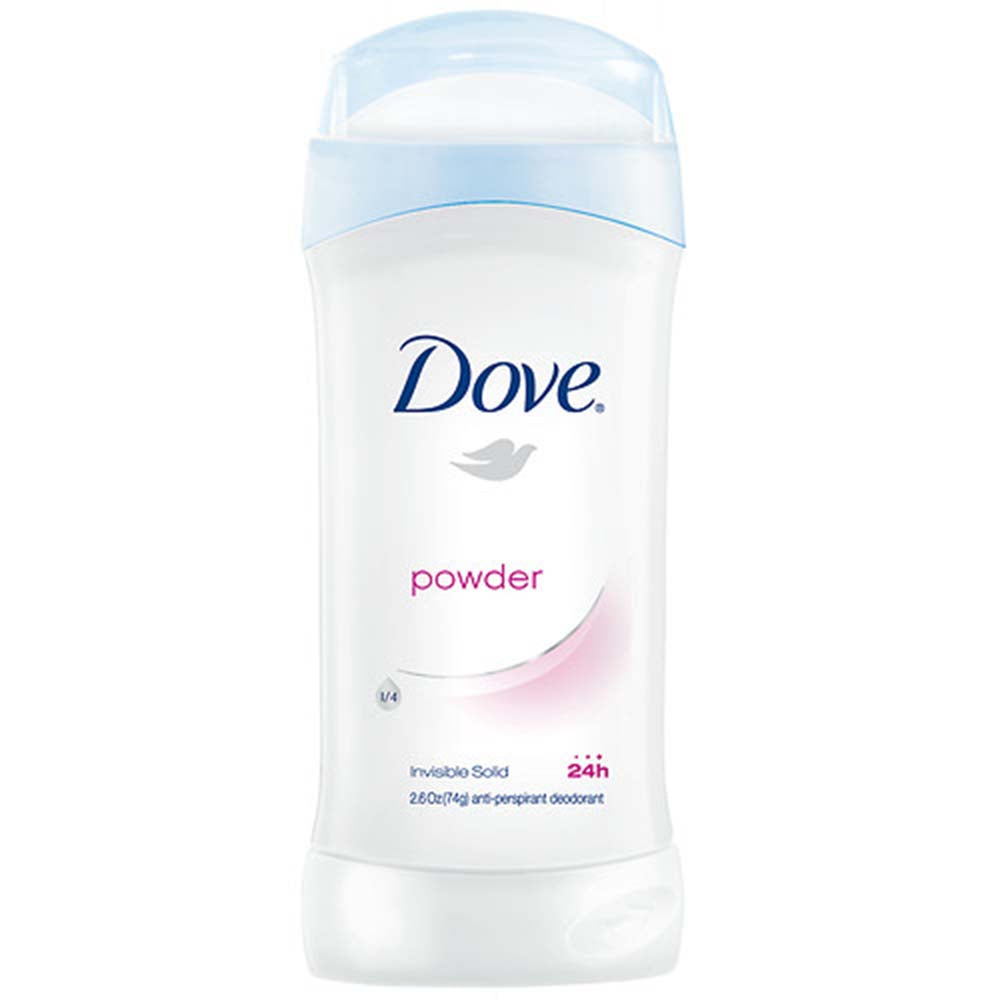 Dove Invisible Solid Anti-Perspirant Deodorant, Powder, 2.6 oz
