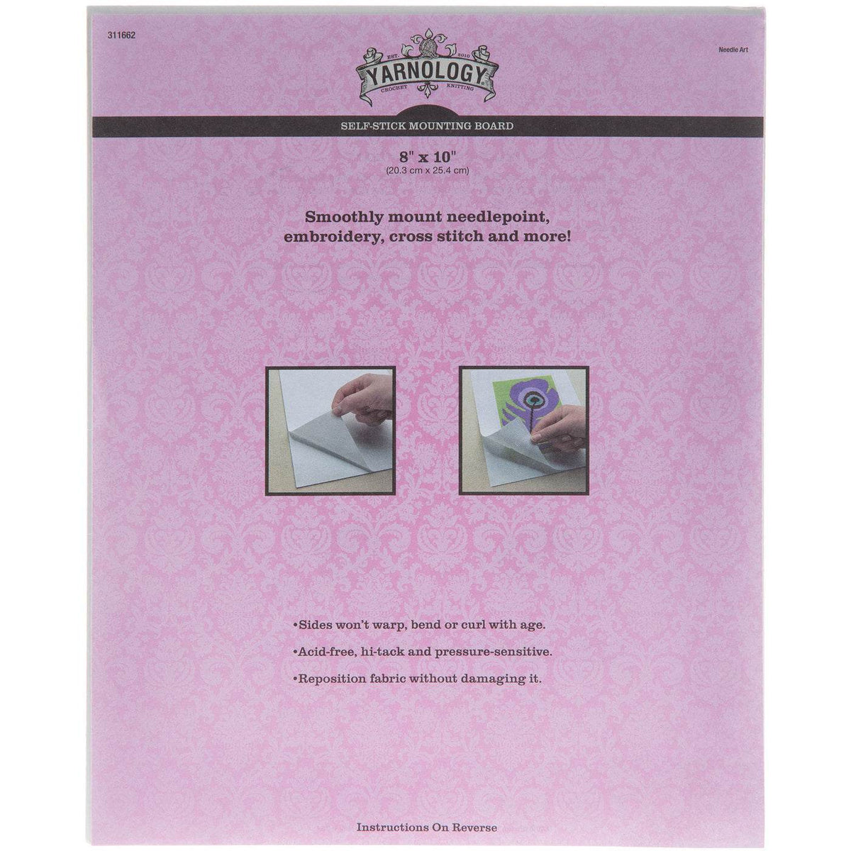 Yarnology Yarnology Self-Stick Mounting Board, 8 x 10 - OTC Shoppe Express