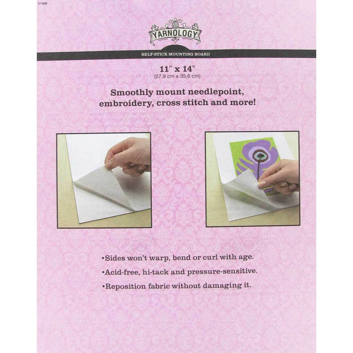 Yarnology Yarnology Self-Stick Mounting Board, 11 x 14 - OTC Shoppe Express