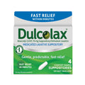 Dulcolax Laxative Suppositories, 4 ea