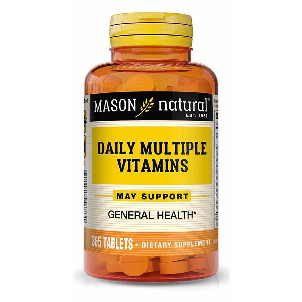 Mason Natural Daily Multiple Vitamins, Tablets, 365 ea