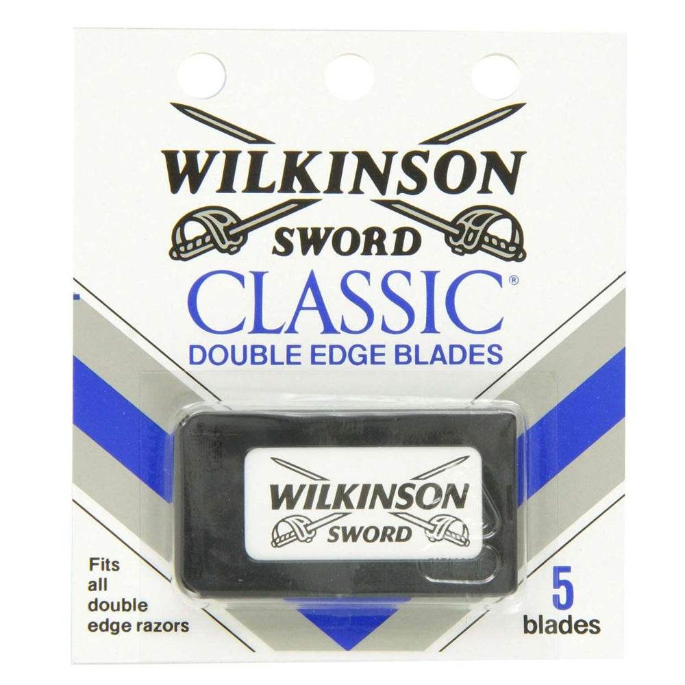Wilkinson Sword Classic Double Edge Razor Blades, 5 ea - OTC Shoppe Express