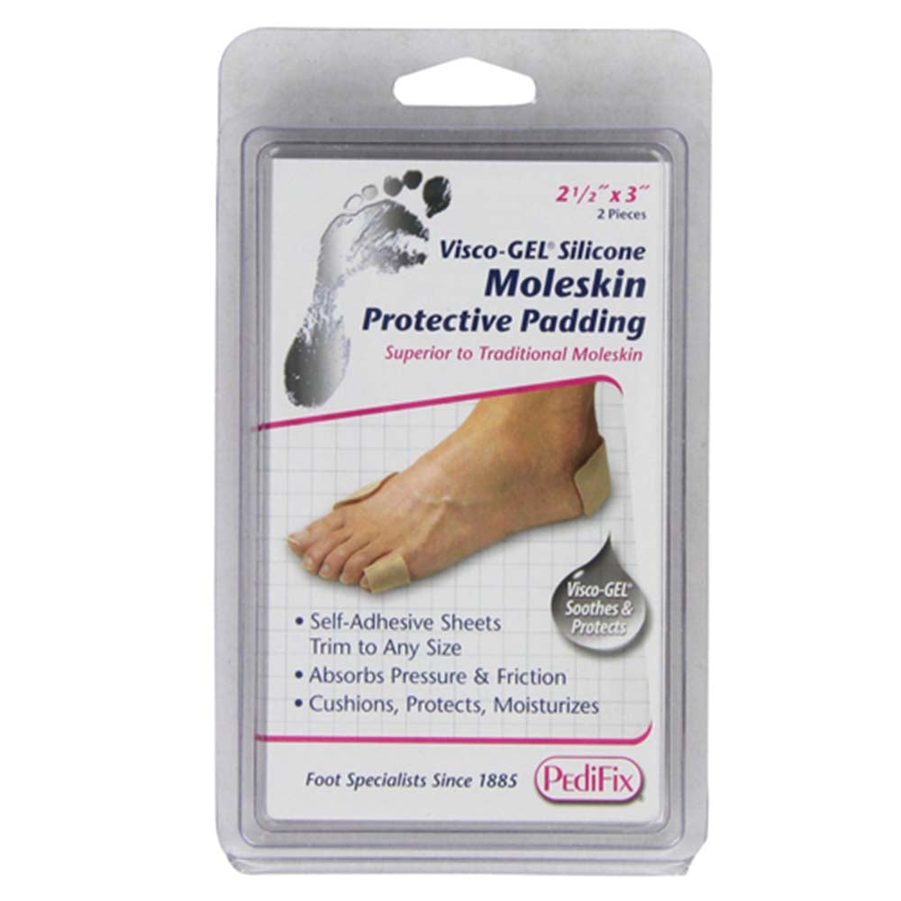 PediFix Visco-GEL Moleskin Protective Padding, 2 ea