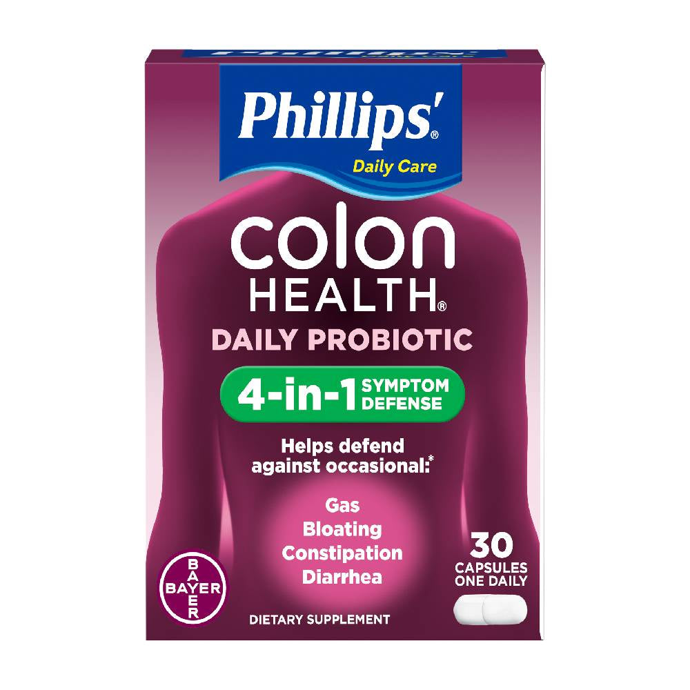 Phillips Colon Health Daily Probiotic, Capsules, 30 ea