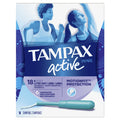 Tampax Pearl Active Tampons, Lites, Unscented, 18 ea
