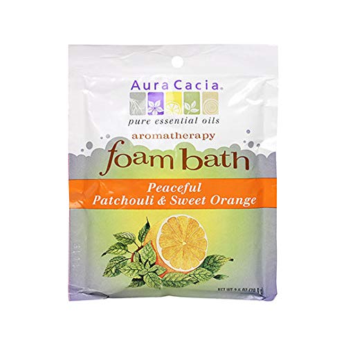 Aura Cacia Foam Bath, Peaceful Patchouli & Sweet Orange, 6 ea