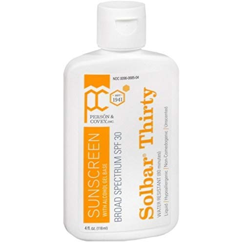 Solbar PF Sunscreen Liquid, SPF 30, 4 oz