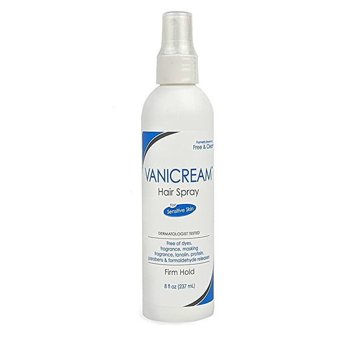 Free & Clear Firm Hold Hairspray, Fragrance and Gluten Free, For Sensitive Skin, 8 oz
