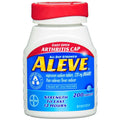 Aleve Pain Reliever Fever Reducer Easy Open Cap, Tablets, 200 ea