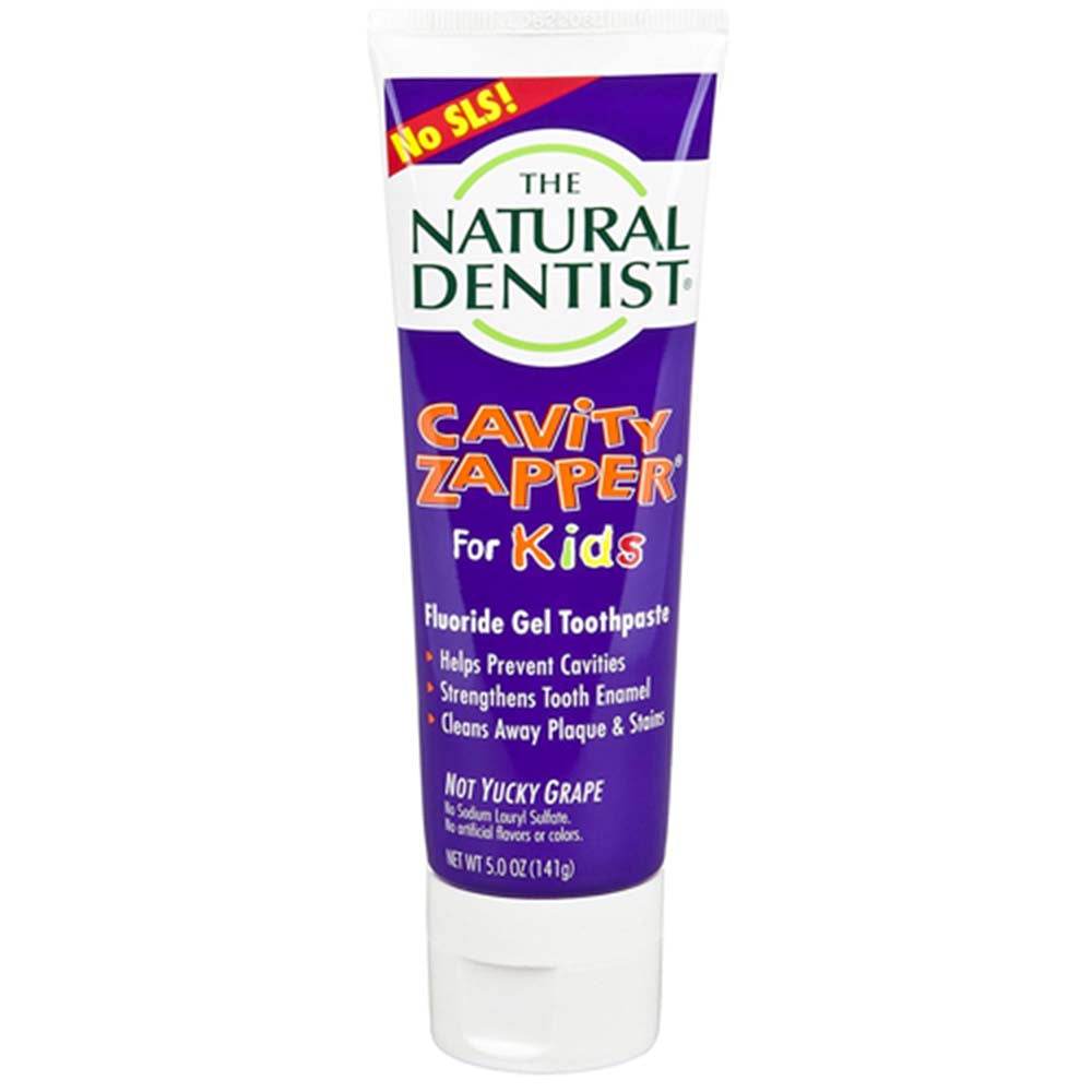 The Natural Dentist Cavity Zapper Fluoride Gel Toothpaste For Kids, 5 oz - OTC Shoppe Express